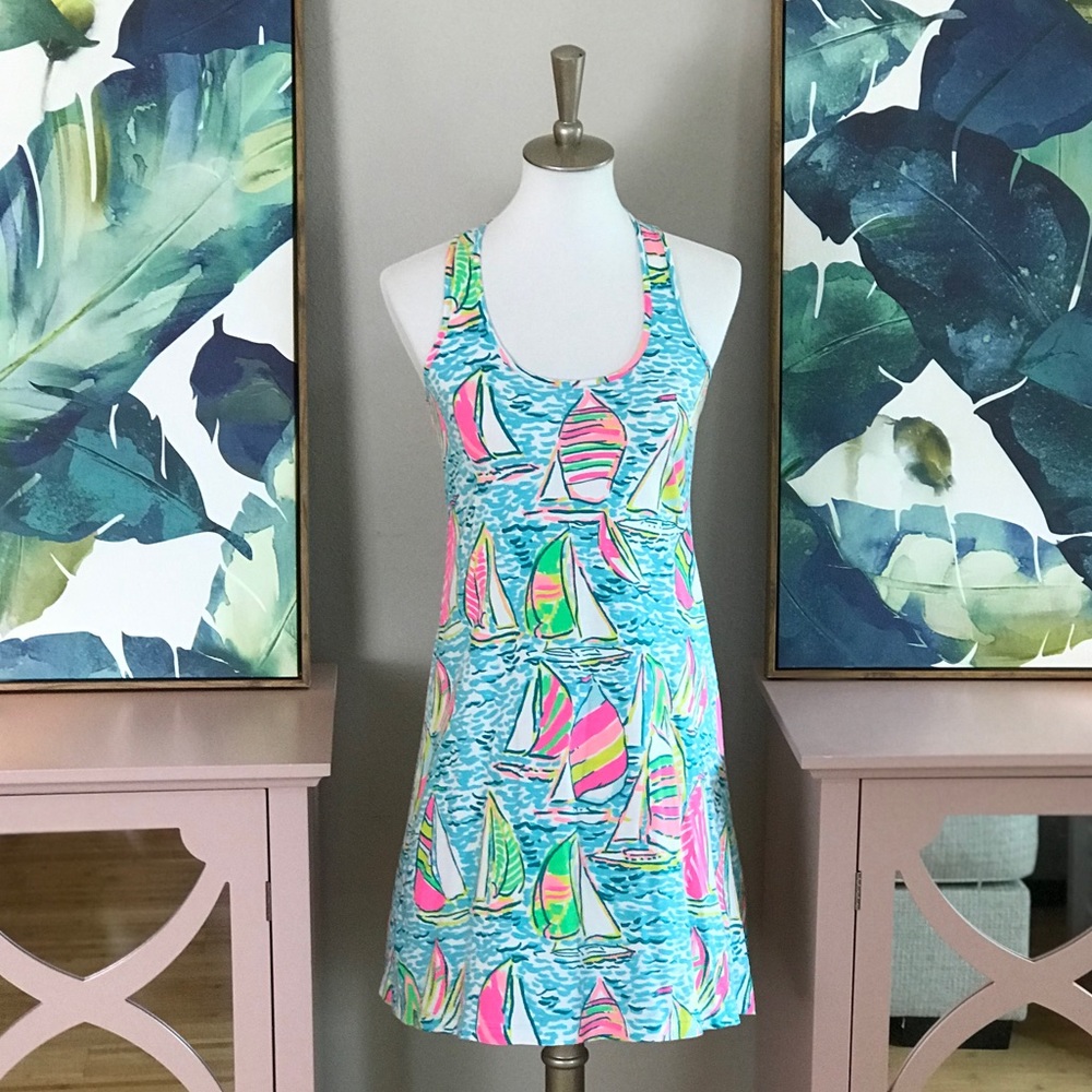 NWT Lilly Pulitzer Melle Dress | You Gotta Regatta - Picture 7 of 8